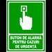 Indicator pentru buton de alarma pentru cazuri de urgenta